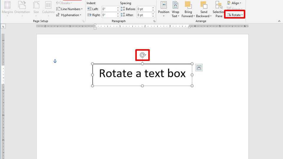 wrap text in word for mac